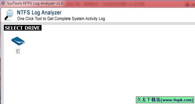SysTools NTFS Log Analyzer 1.0免安装版[硬盘日志分析器]截图（1）