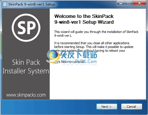 Windows 9 Skin Pack 1.0英文安装版[桌面美化工具]