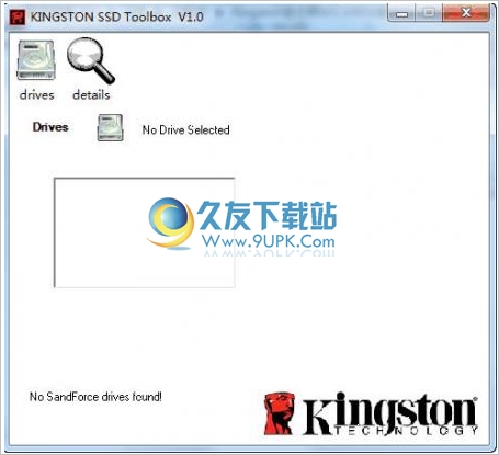 Kingston SSD Toolbox 1.0免安装版[固态硬盘工具]截图（1）
