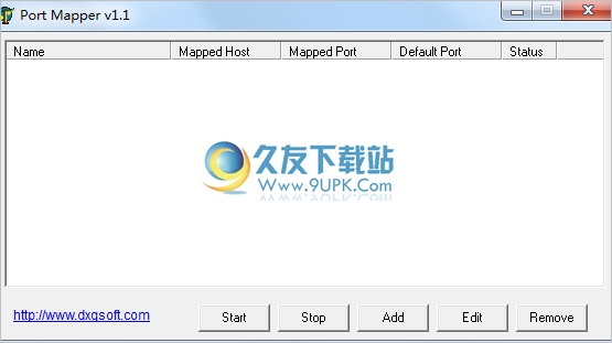 Port Mapper 1.1英文免安装版[外网端口映射器]