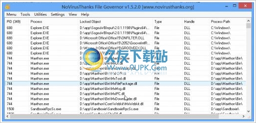 NoVirusThanks File Governor 1.5.2最新版[文件解锁删除工具]截图（1）