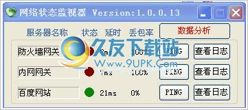 服务器状态检测工具 中文免安装版截图（1）