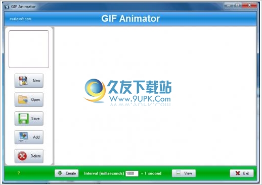 SSuite Gif Animator 1.2.1.20正式免安装版[制作GIF动画]截图（1）