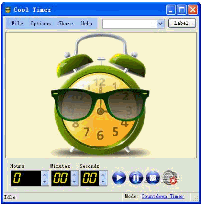 Cool Timer 5.2.4.9正式免安装版[桌面定时器]截图（1）