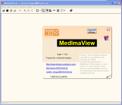 MedImaView 1.7.0.0绿色版[dicom格式图片查看软件]