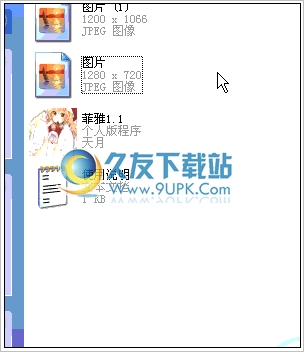 菲雅图片格式转换工具 1.1中文免安装版截图（1）