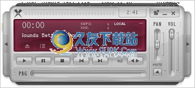 Xion Audio Player 1.5.155免安装版[制作皮肤的播放器]截图（1）