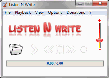 Listen N Write 1.15.0.2免安装版[听写文本编辑程序]