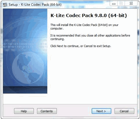 K-Lite Codec Pack 64-bit(影音格式解码器) 9.9.8英文安装版截图（1）