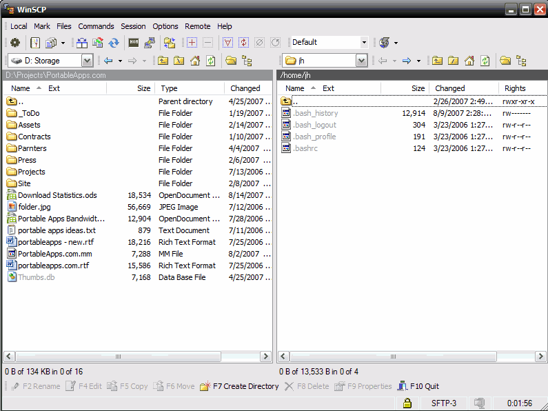 WinSCP Portable 5.5.0|使用SSH的开源图形化SFTP客户端截图（1）