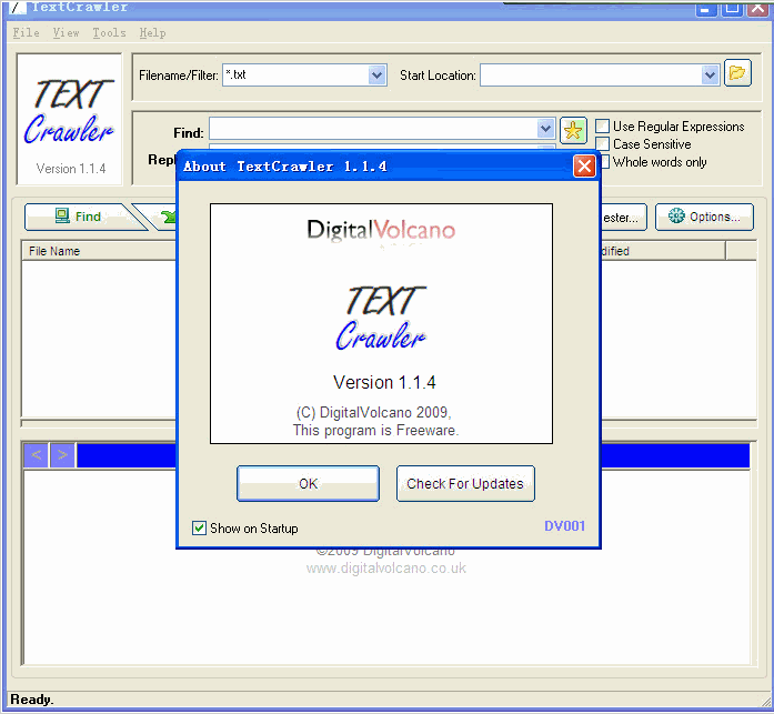 TextCrawler 3.0.2免安装最新版[文件查找和替换工具]截图（1）