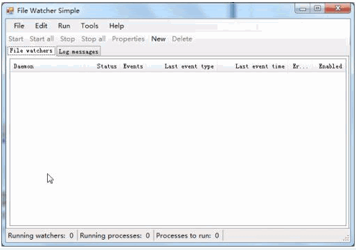 File Watcher Simple 4.1.0免安装最新版[文件夹变化监视工具]截图（1）