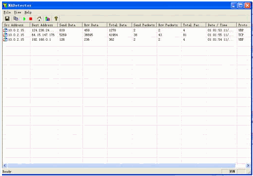 NADetector 1.58正式免安装版[网络流量监控器]截图（1）