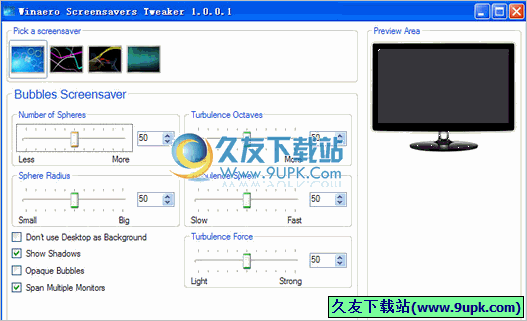 Winaero Screensavers Tweaker 1.12d.1免安装版[屏保设置管理器]截图（1）