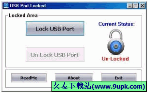 USB Port Locked 6.0绿色版[usb端口禁用软件]