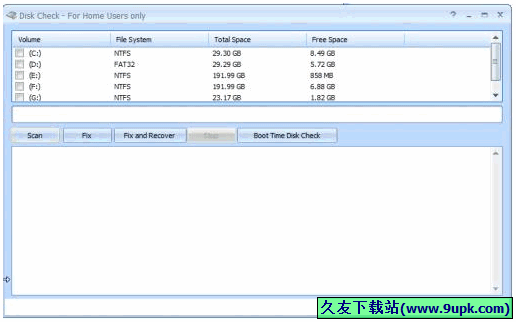 Puran Disk Check 1.2免安装版[磁盘检测器]截图（1）
