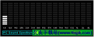 PC Sound Spectrum 2.2免安装版[电脑实时声卡声音频谱显示器]截图（1）