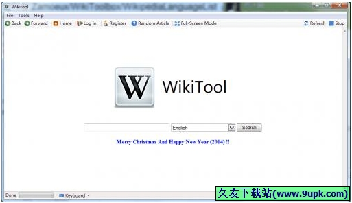 WikiTool 2.3免安装版[维基百科浏览器]