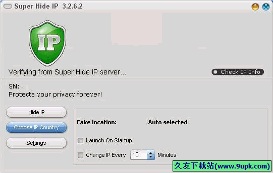 Super Hide IP 3.4.2.8免安装版[ip地址隐藏工具]