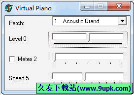 Tiny Virtual Piano 1.0正式最新版[键盘虚拟钢琴软件]截图（1）