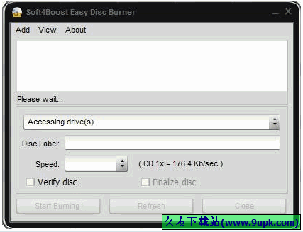 Easy Disc Burner 2.8.0.145正式免安装版[光盘刻录工具]截图（1）