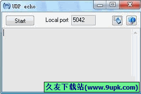 UDP echo 1.0免安装版[UDP端口监听测试器]截图（1）