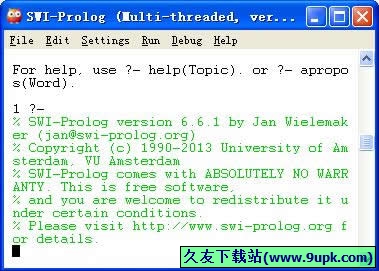 SWI-Prolog 6.6.1免安装版[汇编语言编译工具]截图（1）