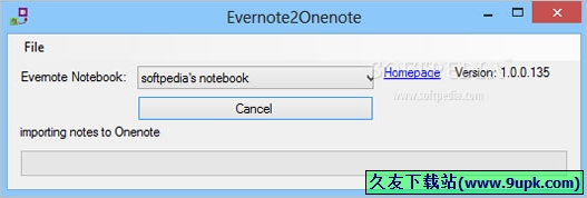 Evernote2Onenote 6.3.2.3429免安装版截图（1）