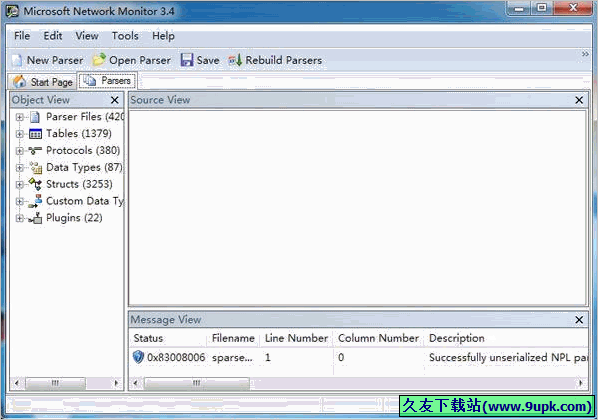 Microsoft Network Monitor 3.4中文免安装版[网络协议数据分析器]