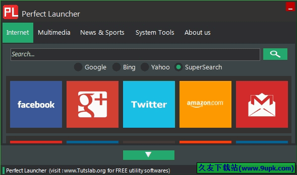 Perfect Launcher 1.6免安装版[完美启动软件]截图（1）
