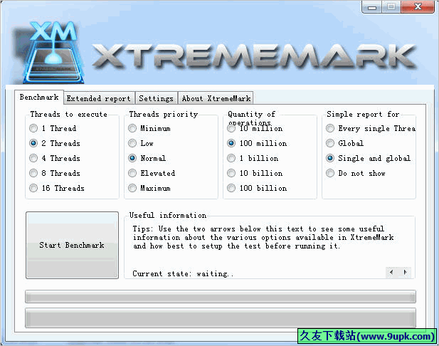 XtremeMark 5.5.0.345正式版[CPU性能测试器]