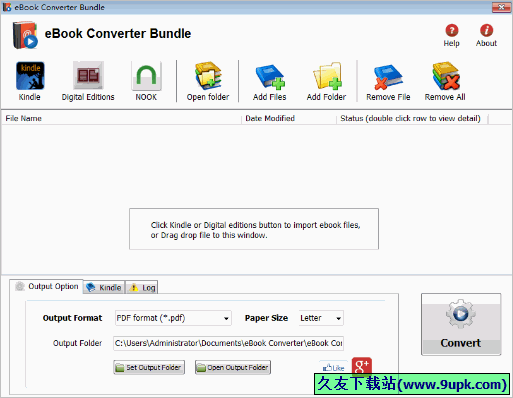 eBook Converter Bundle 3.6.426.354绿色便携版[电子书格式转换器]截图（1）