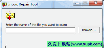 Inbox Repair Tool 1.0免安装版[Outlook收件箱修复工具]截图（1）