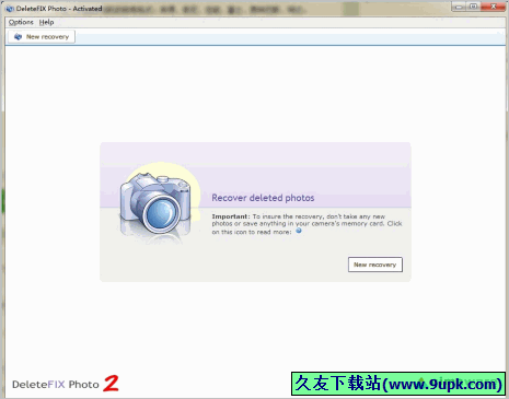 DeleteFIX Photo 2.04免安装版[数码相片恢复软件]截图（1）