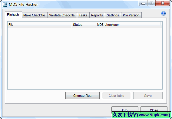 MD5 File Hasher 1.4.0000.3特别版[MD5值生成校验器] MD5 File
