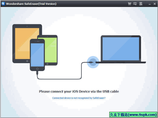 Wondershare SafeEraser 3.0.2.3特别免安装版[苹果手机平板清除器]截图（1）