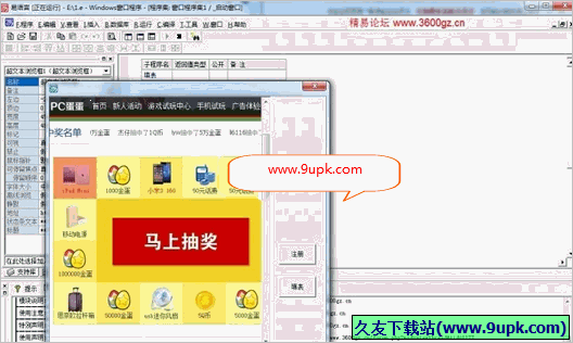 PC蛋蛋账号注册器 1.01免安装版截图（1）