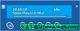 Snow Player 1.20免安装英文版[互联网广播播放工具]