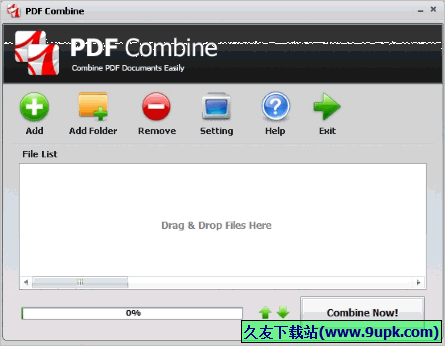 PDF Combine 1.0.6免安装特别版[PDF文件合并工具]