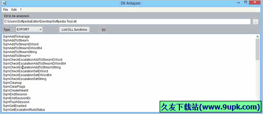 DLL Analyzer 1.33免安装版[DLL分析工具]截图（1）
