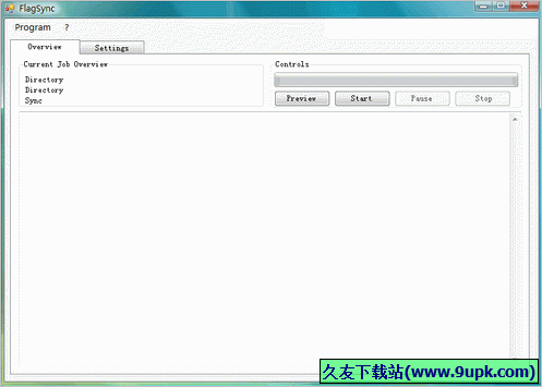 FlagSync 2.4.3免安装英文版[文件夹备份同步软件]截图（1）