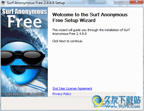 Surf Anonymous Free[上网ip地址隐藏工具软件] 2.4.8.8 安装版