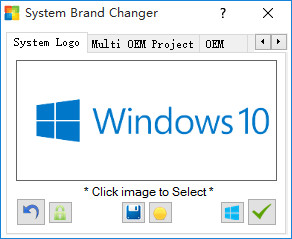 System Brand Changer[OEM信息修改器] 1.2.1 免安装版截图（1）