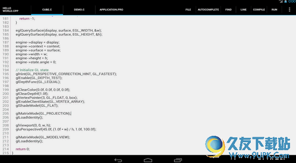 c4droid[安卓C++编程软件] v4.08 Android版截图（1）