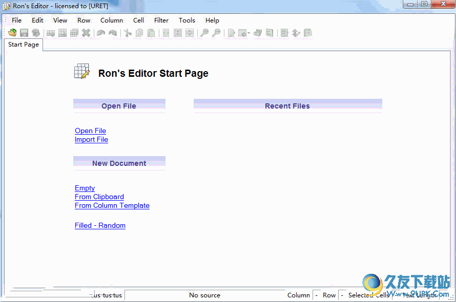 Ron’s Edito[csv文件编辑器软件] 2015.09.27.1325 中文特别版