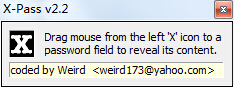 Xpass强力星号密码查看器[星号密码显示软件] 2.3 绿色版