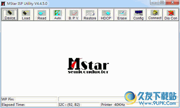 MStar ISP Utility最新版[液晶主板MS58机芯升级软件] v4.4.5.0 免安装版截图（1）