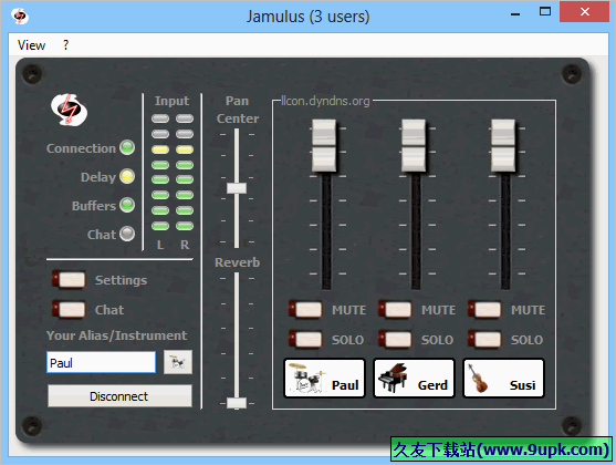 Jamulus 3.3.7免安装版[互联网混音工具]截图（1）