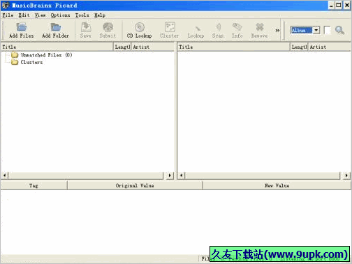 MusicBrainz Picard 1.3.2免安装版[mp3标签自动匹配工具]截图（1）