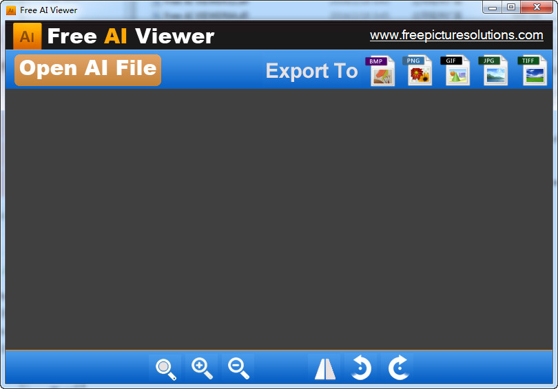 Free AI Viewer(AI格式文件查看器)免费版 v1.0绿色版截图（1）